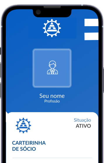 Mockup de um celular